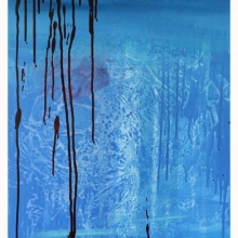 Blue Lake 3_140 x 50 cm